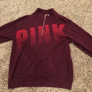 Quarter-zip jacket from PINK